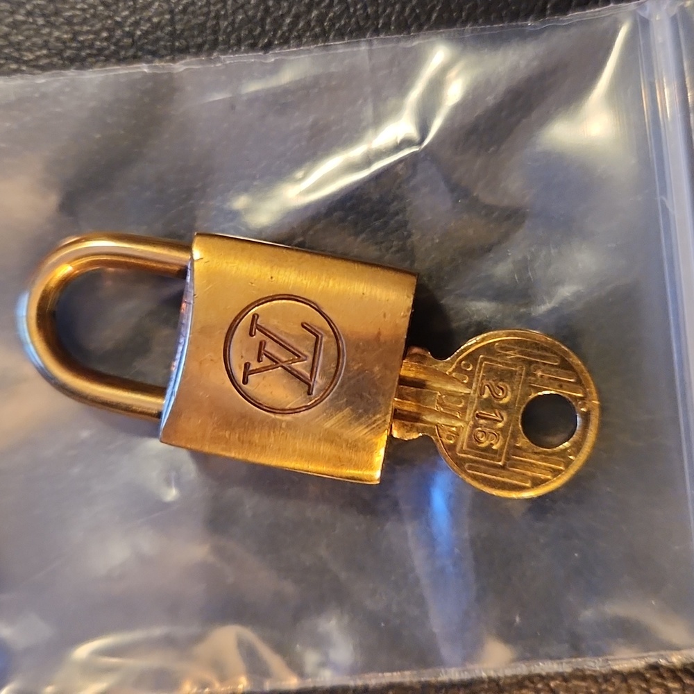 Vintage Louis Vuitton Lock and Key - Picture 2 of 9